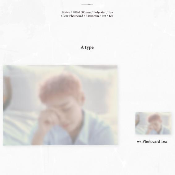Предзаказ PARK JI HOON REFLECT POP-UP MD Постер из шифона A ver.
