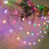 Snowflake LED Light Christmas Decorations for Home Hanging Garland Christmas Tree Decor Ornament 2025 Navidad Xmas Gift New Year