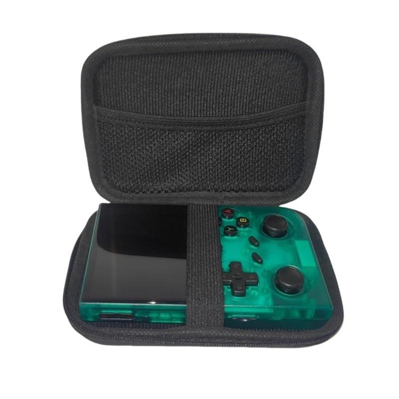 Protector Case Storage Case for RG35XX Scratchproof Bag Handheld Game Console Travel Carrying Case with Mesh Pocket