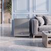 Mini Congelatore 35 L Scatola Congelatore Elettrica Autoportante 161 W Mini Congelatore a Cassapanca 47 x 44.2 x 48.8 cm Grigio