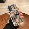 Crying Cats Combine Memes Shockproof Phone Case for Samsung A17 A16 A15 A14 A37 A57 A36 A56 A26 A35 A55 A25 A34 A54 A24 A13 A23