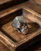 Men's Retro Demon Eye Punk Ring – Stylish, Single Finger, Personality Jewelry for Boys