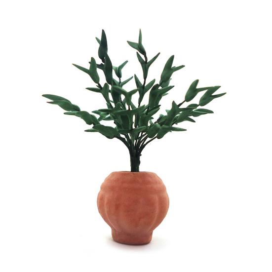 

1:12 привлекательных невыцветающих декоративных деревьев дельфиниума, реквизит для кукольного домика, бонсай, мини-модель в горшке