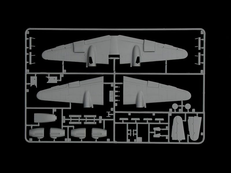 Italeri Airplane Series 074 Me410 Hornisse Plastic Model 37196 1/72 No. A-1 (Airplane)