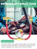 R1234YF Air Conditioner Gas Cooler 14mm Low Side Quick Coupler Refrigerant Charging Hose AC Recharge Hose for Car Automobile