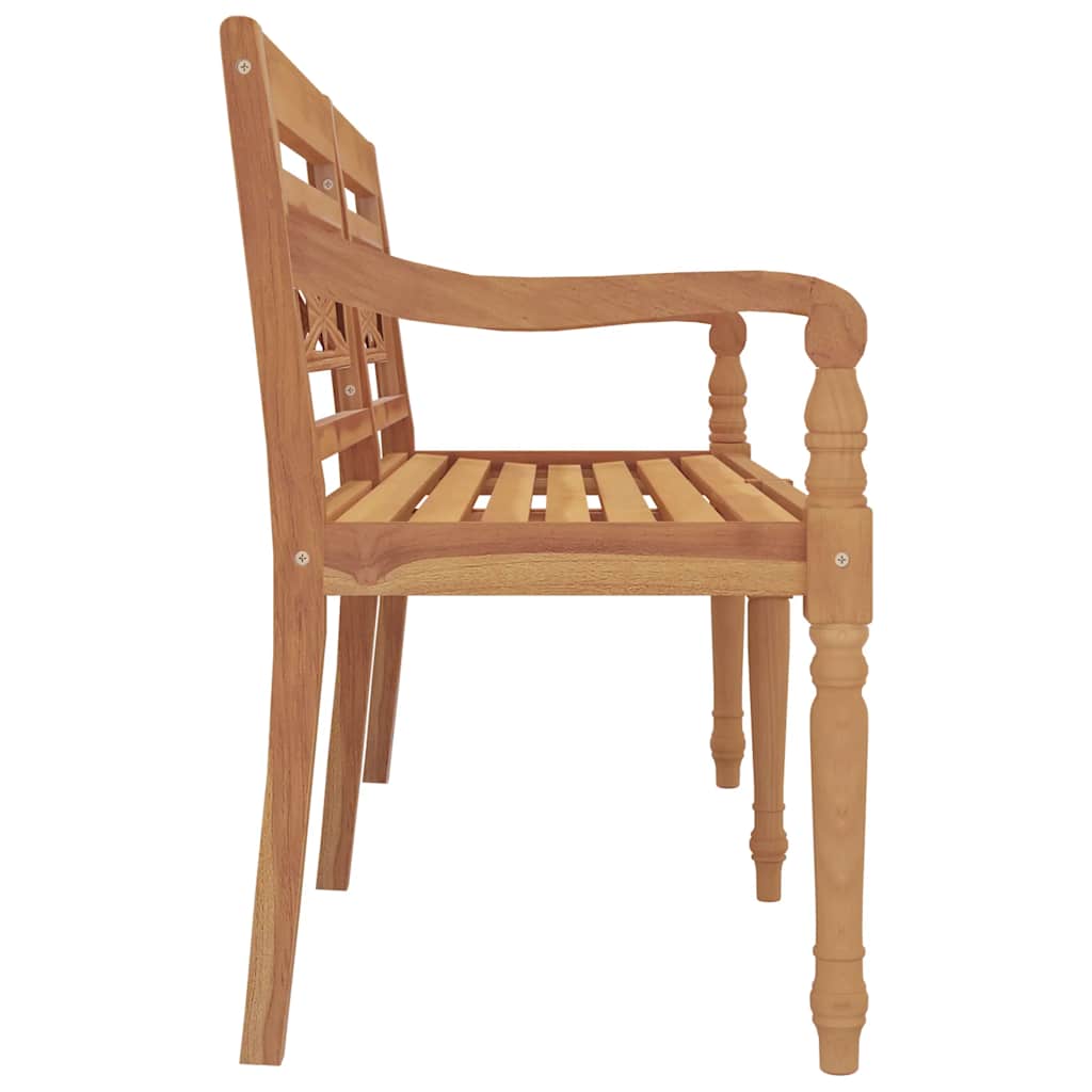 Batavia Bench 150 cm Solid Teak Wood