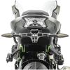 LED sequentielle Motorradblinker Lumitecs BL6 2 Stück getönt