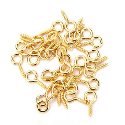 Small Sheep Screw For Beaded 100 Pcs/lot Multicolor 8/10mm Pendant Eyes Nail