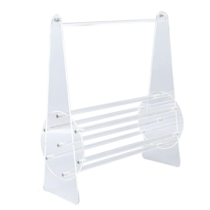 

Sturdy Acrylics Headband Display Stand Organizers for Women Detachable Clear Designs Hair Accessory Storage Rack 1