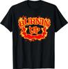 Burnin Up Vintage Flames T-Shirt