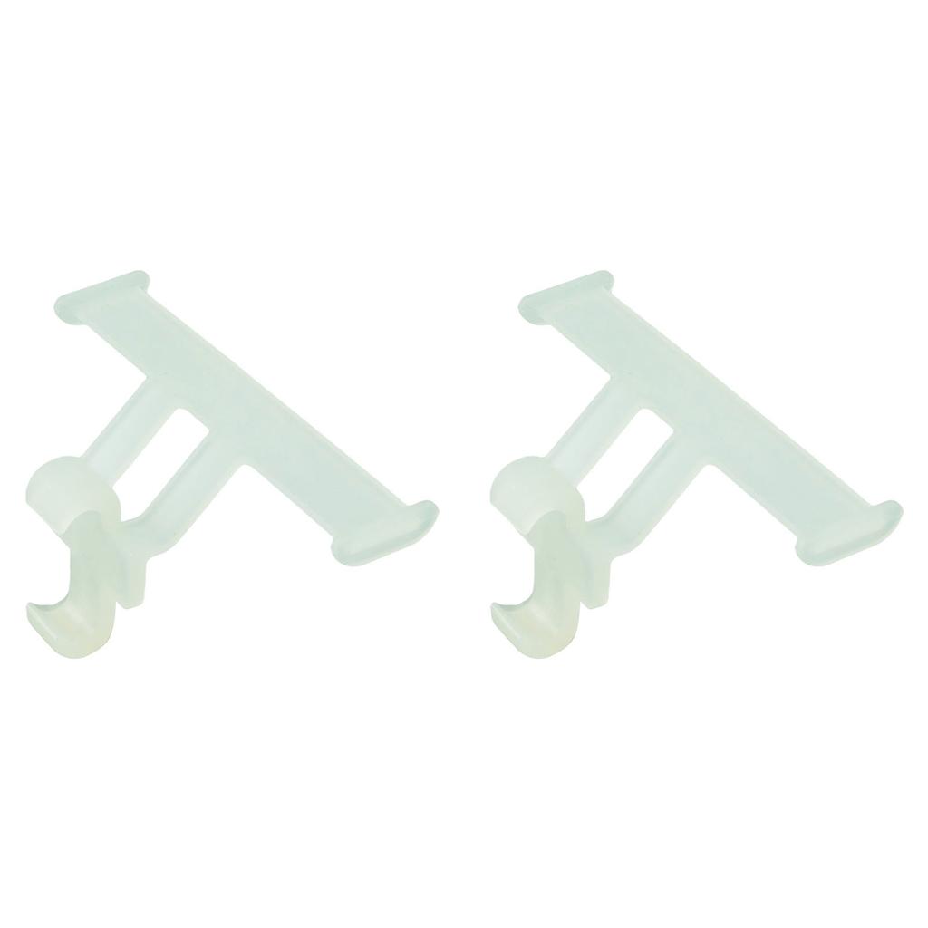 1 Pair Clogs Shoes Tail Wing Decor ABS Slippers Tail Fin Decoration Pendant Ornament Fluorescent