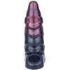 FRRK Huge Liquid Silicone Condom for Men Delay Ejaculation Flexible Extension Penis Sleeve