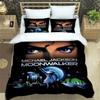 3D Print Michael Jackson Bedding Set 3D Printed Suitable for Bedroom Duvet Cover Set With Pillowcases Kids Home Textile