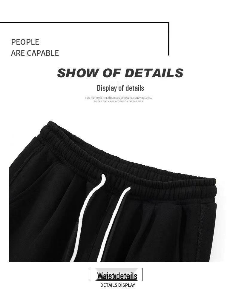 Men's Grey Sweatpants - Trendy Jogger for Spring, Autumn, Winter