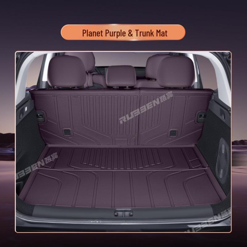 XPeng P7 TPE Trunk Mat: Waterproof, Semi-Enclosed Tail Box Mat for 26 Models, Interior Modification