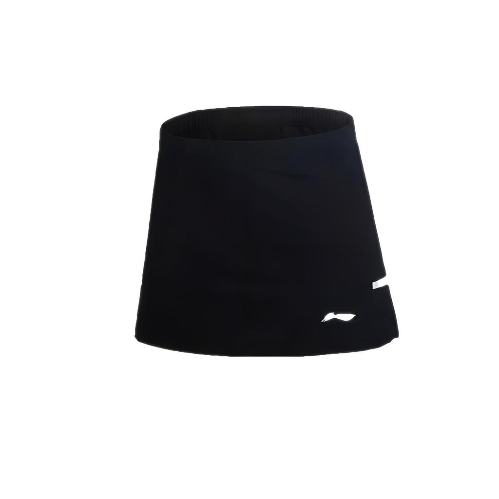 Li Ning Breathable Quick-Dry Comfortable Casual Skirt Women Skirts Black ASKS140-2