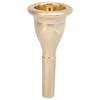 Tuba Horn Mouthpiece 13.3mm Bass Durable Copper Musical Instrument Tool AccessoryGold