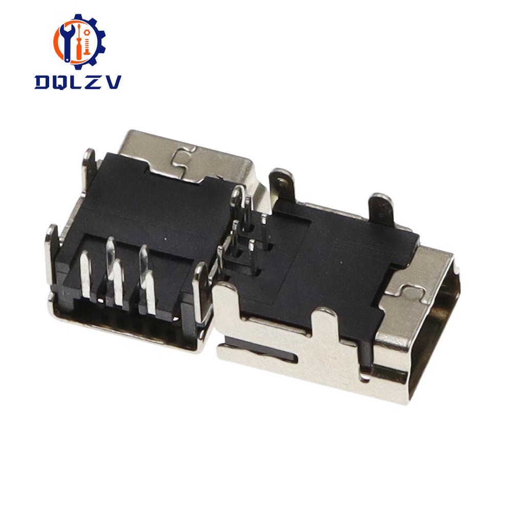 Mini USB Type B 5Pin Female Socket Right Angle DIP Jack Connector Dip