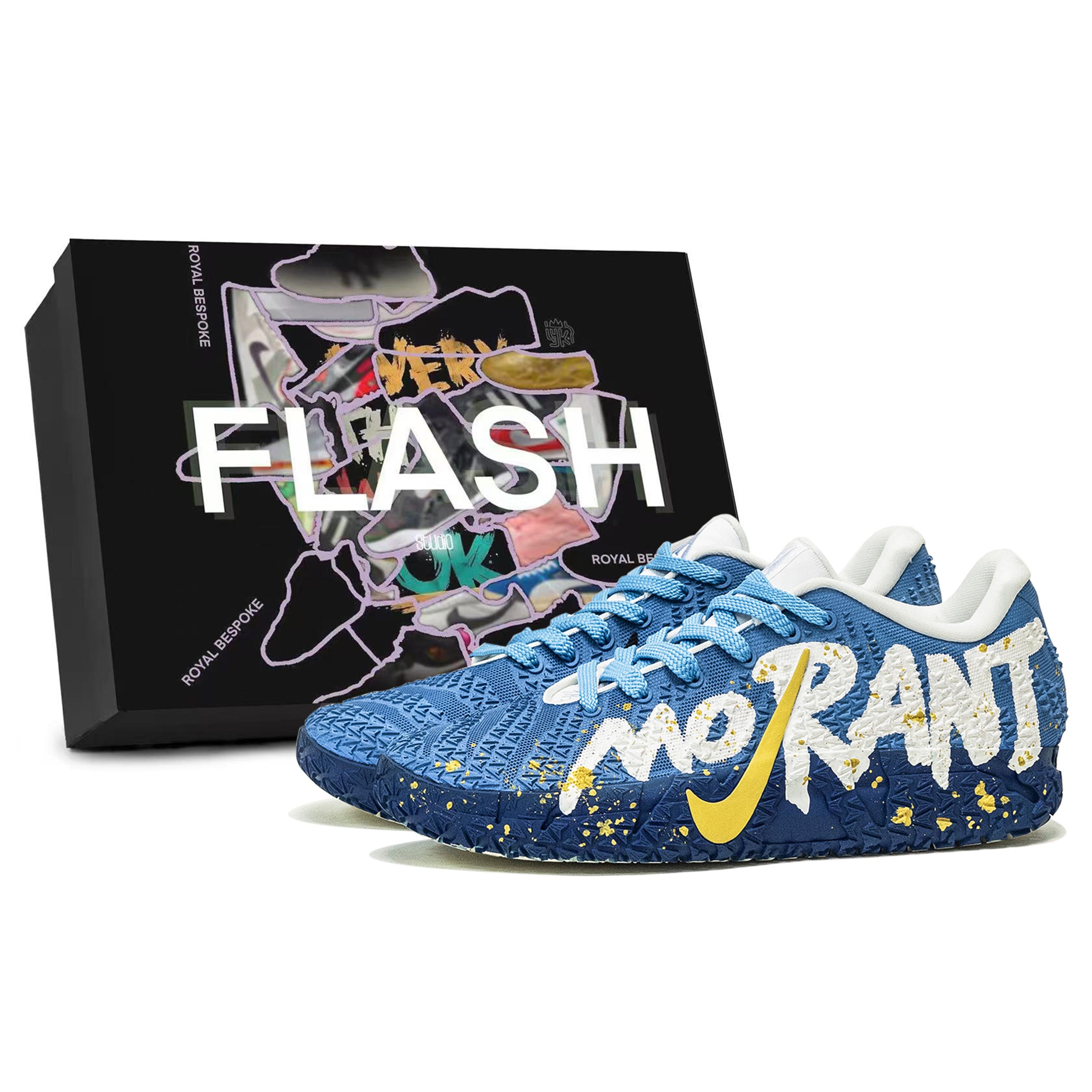 

Nike Ja Morant 3 Shock Wave Abrasion Resistant Low top Basketball Shoes Men s Blue White HF2794-100(Team296--S-BOX) 40