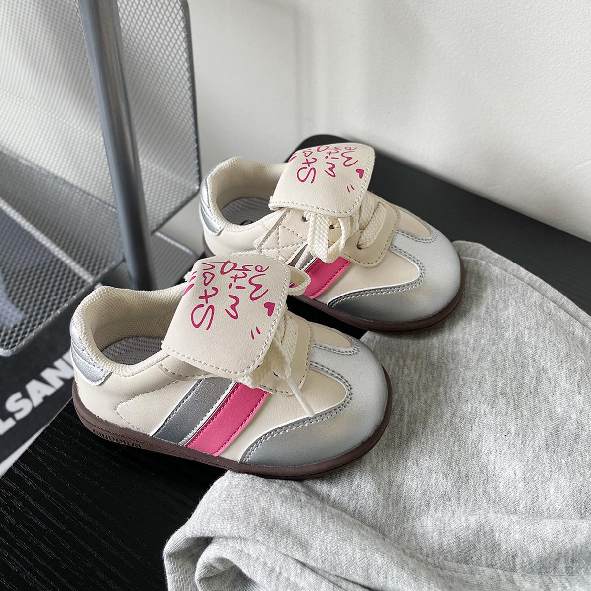 

Baby Shoes Sports Shoes Soft Soled Toddler Shoes Kids Shoe for Girl Casual Sneakers for Boy Kid Running Shoe Tenis De Mujer 2024 19insole13.8cm розовый