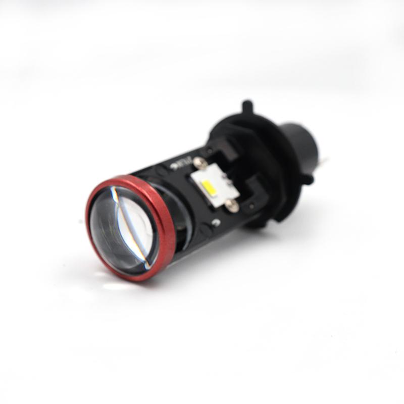 80W 16000LM Plug-in H4 auto světlomet LED Mini Projecto Lens Automobils Žárovka vysoko/tlumených světel