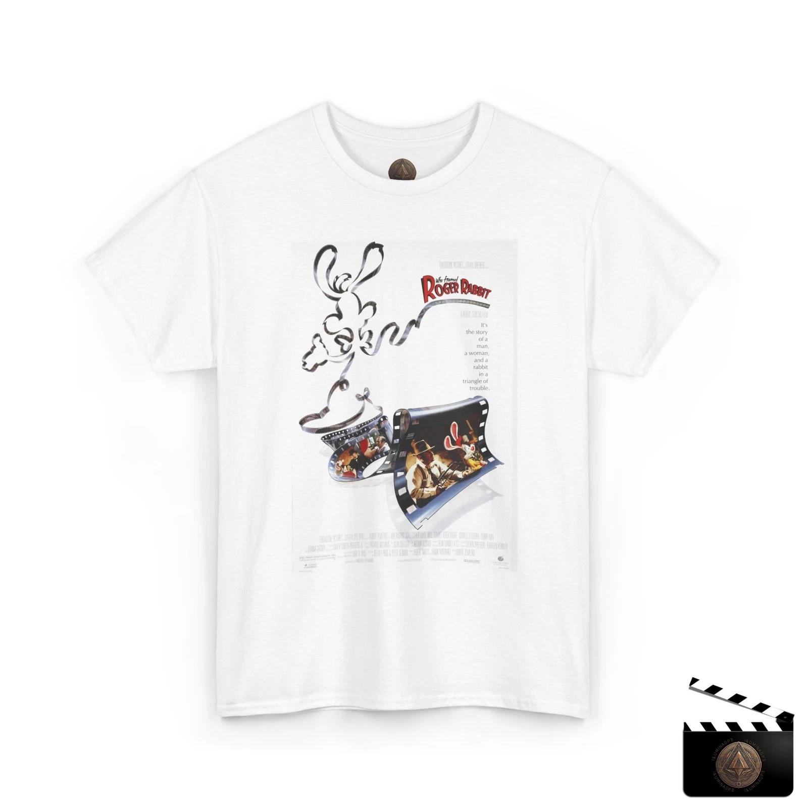 Who Framed Roger Rabbit Movie Poster T shirt For Men & Women M