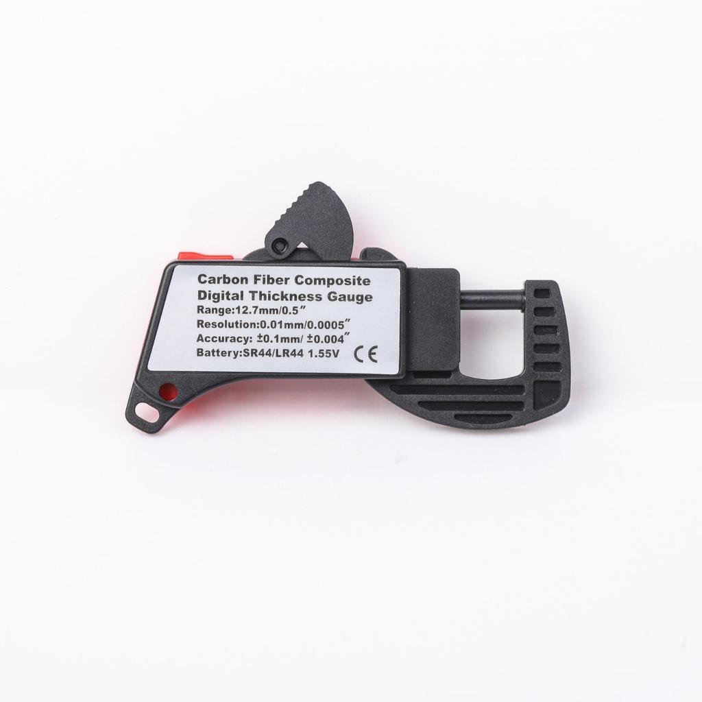 Digital Car Brake Pad Thickness Gauge - Electronic Plastic Measuring Ruler