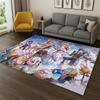New Genshin Impact Cartoon Game Carpet Rug for Bedroom Living Room Sofa Playroom Doormat Home Decor,Kid Area Rug Non-slip Gift