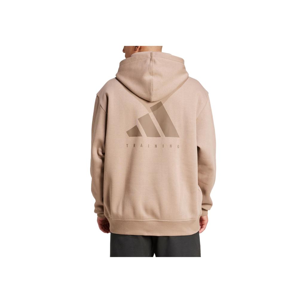 adidas Putere Hanorac Oversized Confortabil Larg Bărbați Hanorace Kaki JZ6250