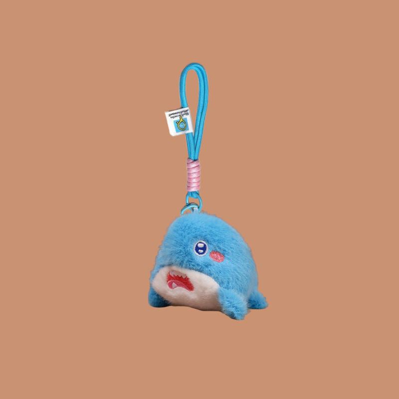 Cute Cute Marine Animal Jellyfish Pendant Plush Toy Doll Crab Lobster Keychain Bag Pendant