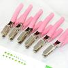 6.3" Handheld Hole Punch Round Star Heart Shaped Hole Thickened Leather Case For Paper Leather Craft Holes