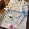 Stylish Floral Pearls Strand Necklace With Delicate Beads Trendy Women’s Jewelry Perfect For Everyday Wear