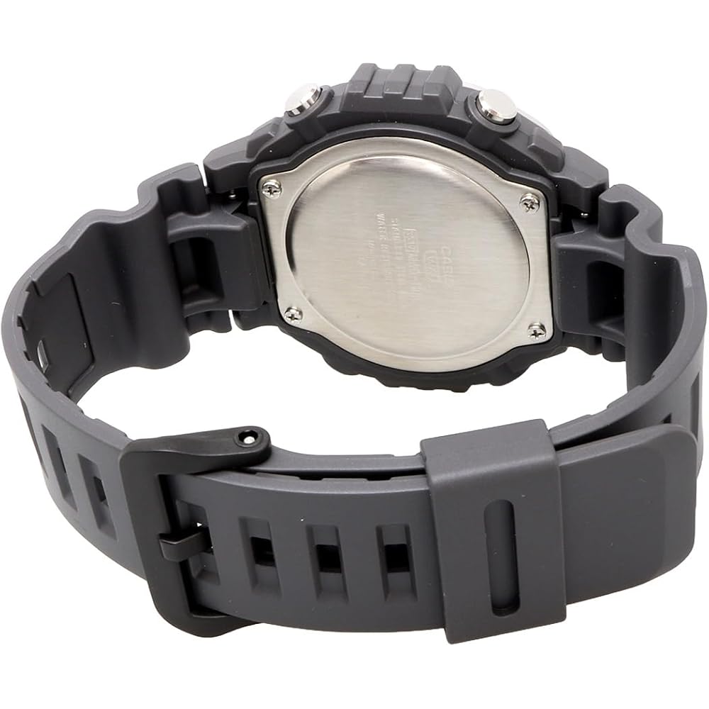 [Casio] CASIO Standard Digital Metal Face Men's Watch MWD-110H-8BV Dark Gray Black Inverted LCD Overseas Model [Parallel Import]