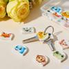 6Pcs/12Pcs Flexible Silicone Anti Slip Key Caps Cover Set Soft Protectors Colorful Key Identifier For Home Car Office Keys