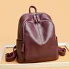 Designer Female Back Pack Quality Vintage Leather Backpacks For Women Large Capacity School Bags Travel Bagpack Ladies Sac A Dos
