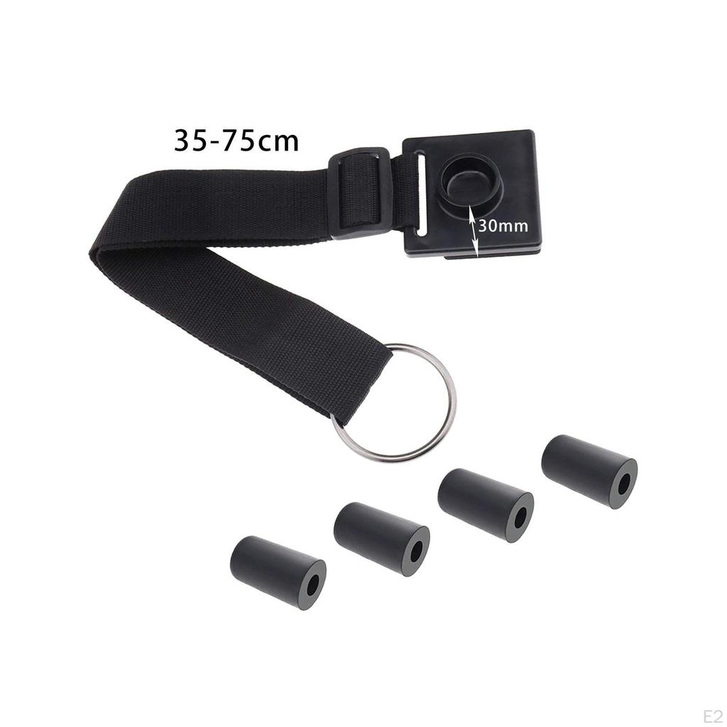 Adjustable Cello Non Slip Mat Belt Rubber End Pin Stopper Holder Anchor
