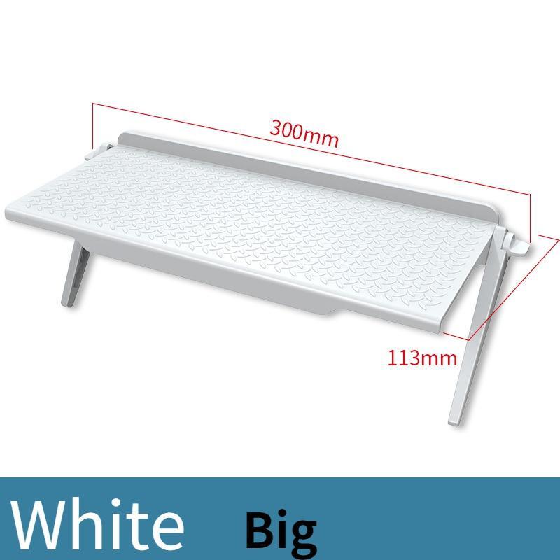 Rack TV Monitor Organizer Screen Top Storage Shelf Holder Practical Home Storage Computer Office Multi-functional Organizer