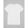 European Size Leopard Print Lip Print Women's Casual Round Neck Short Sleeve T-shirt