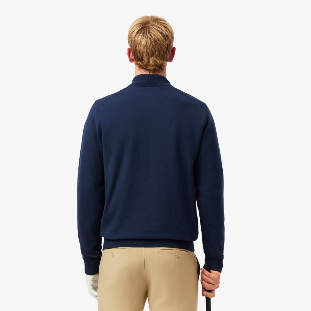 [lacoste] Men's Basic Golf Half-Zip Sweater AH4808-55N166