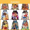 Stylish Anime One Piece Monkey D. Luffy Backpack With Adjustable Shoulder Straps