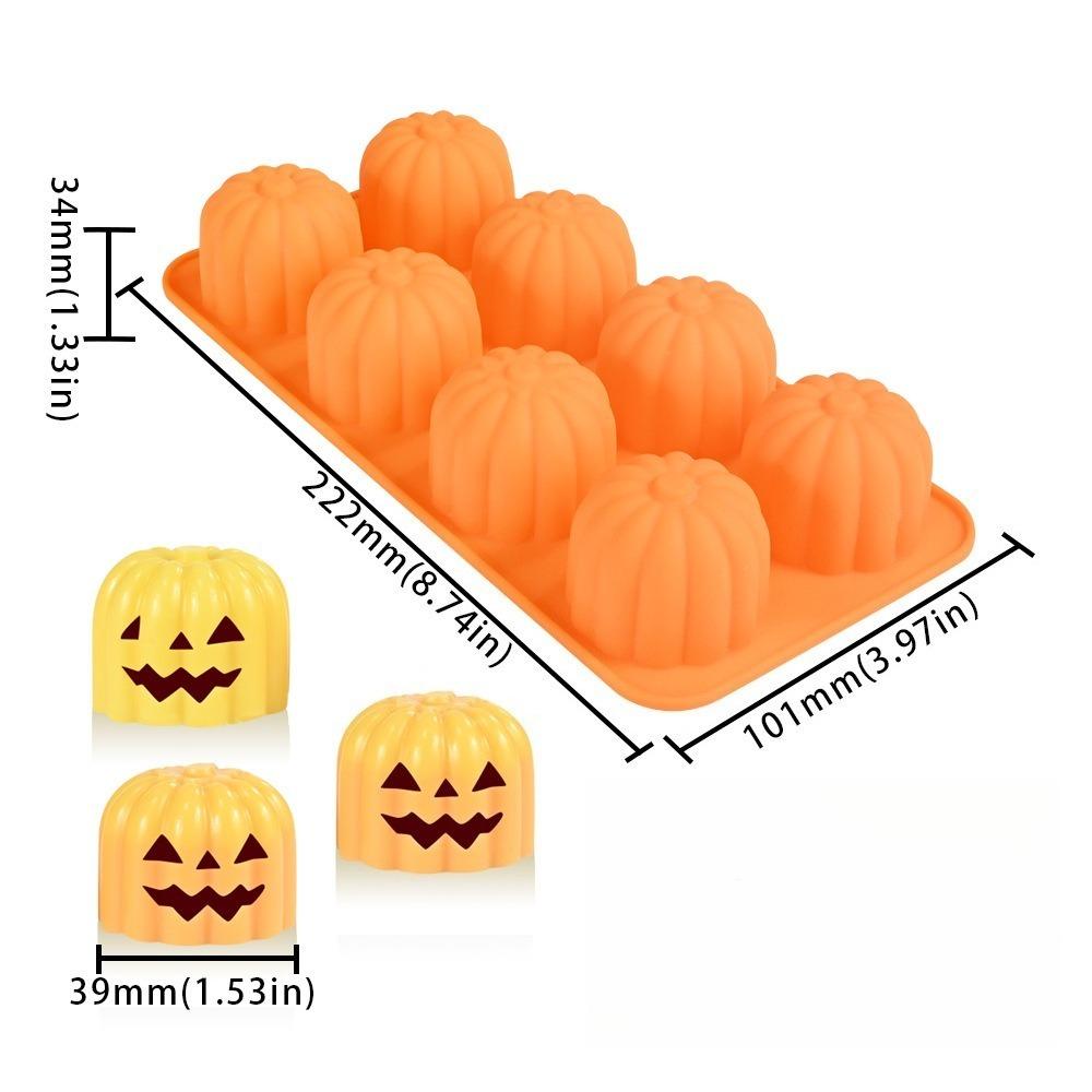 Halloweenská dýně Čokoládová forma Duch Cukroví Sušenky Dort Pečení Silikonová forma DIY Kuchyňský nástroj Fondánové formy Pekařské příslušenství