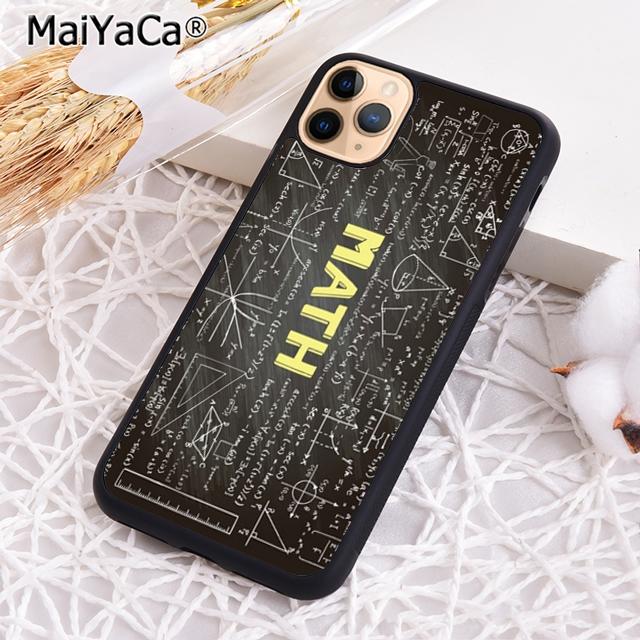 Math For iPhone 17 Air 16 15 14mulas of Rubber Equations Phone Case For iPhone 17 Air 16 Pro Max 15 14 Plus 12 13