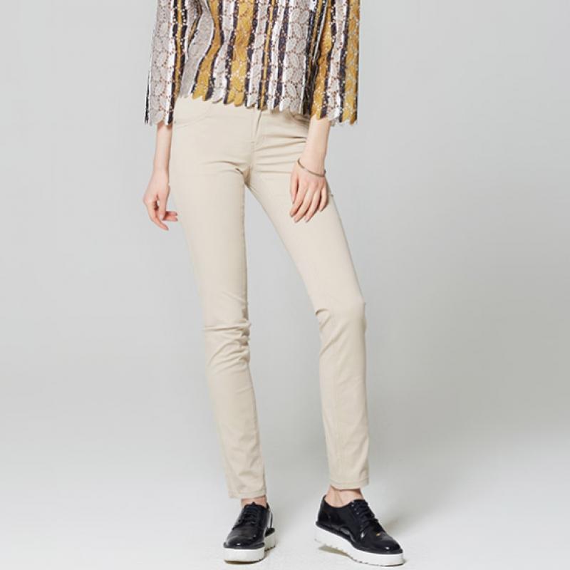 Bang Bang Women Miracle Air Span Pants Beige
