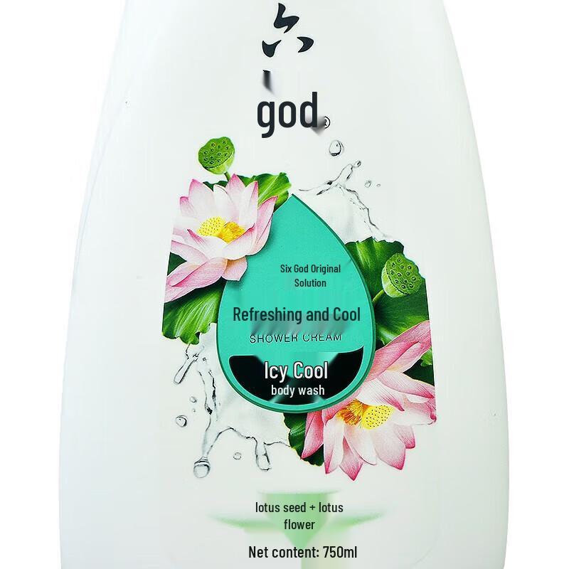 Liùshén Refreshing & Moisturizing Shower Gel