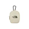 The North Face Sport Freizeit Logo Reißverschluss Verstellbarer Schultergurt Nylon Rucksack Unisex Rucksack Beige NM2DP03K