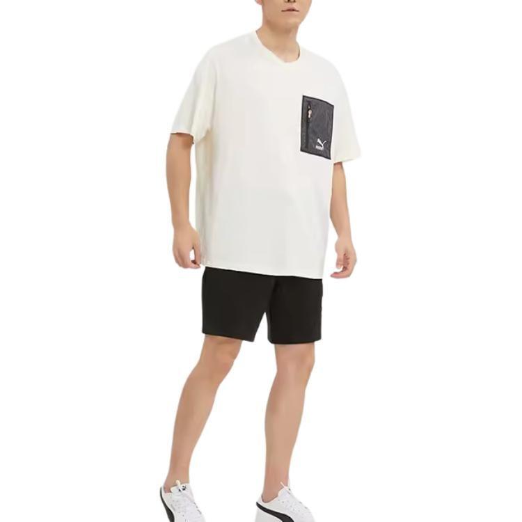 Puma Men's Casual Collection T Shirt Men's White 535418-65