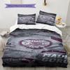 Heart of Midlothian Football Club Pattern Bedding,Quilt Set Quilt Cover Pillowcase Home Birthday Gift(1 * Duvet Cover + 2 * Pillowcase, Without Core)