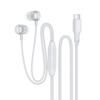 ACEFAST L8 For USB-C Devices In-Ear Wired Earphones With Mic Silicone Cable Tangle Free Headphones