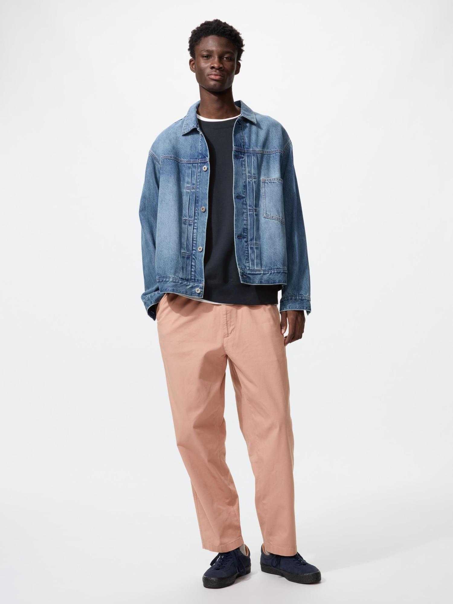 

Uniqlo Stretch Easy брюки до щиколотки 12 PINK/UNISEX L