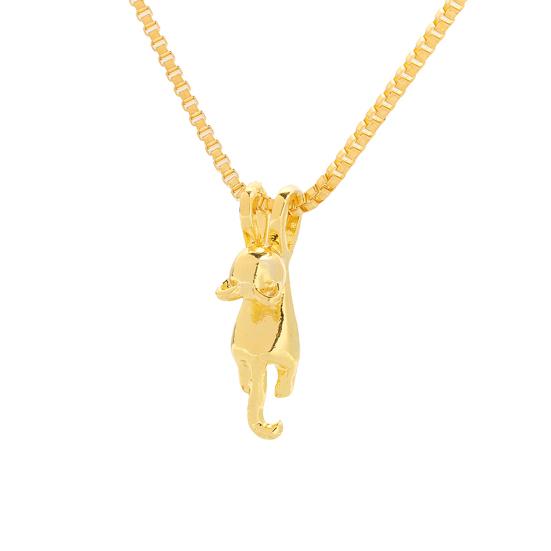 

Жіночий сріблястий милий кулон-шарм у вигляді котика, що стрибає, принцеси, ювелірна прикраса Golden